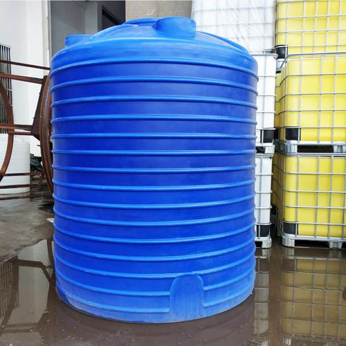 5000l加厚水产品养殖水箱5吨pe水箱带盖水塔储水罐厂家